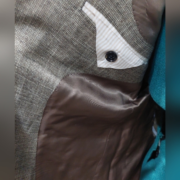 Cremieux Any Occasion Sports Coat Men's Size 41R Tan Two Button Classic Blazer - Picture 10 of 13